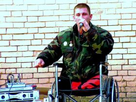 Инвалид Андрей Хавин, фото Виктора Надеждина, Каспаров.Ru