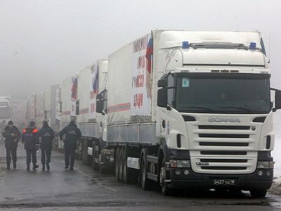 Тринадцатый "гумконвой" РФ. Фото: rg.ru Тринадцатый "гумконвой" РФ. Фото: rg.ru